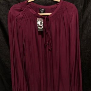 long blouse never worn